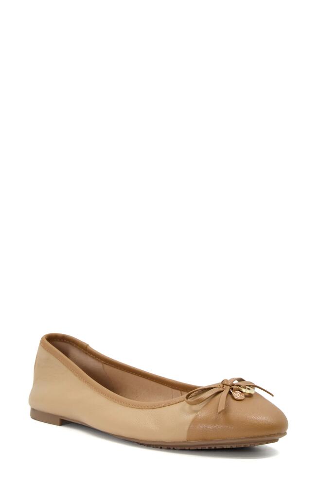 Dune London Hallo Ballet Flat in Camel Cover