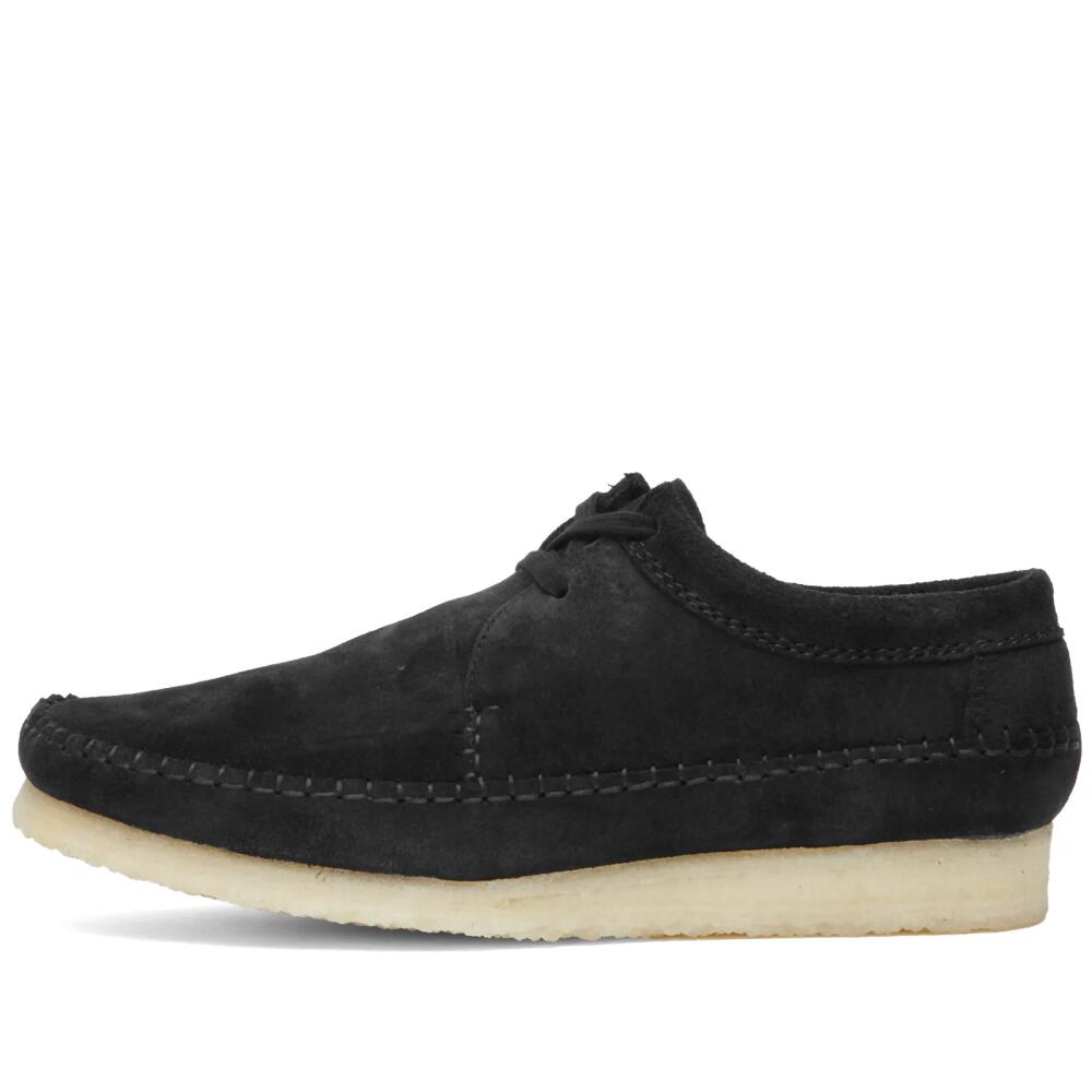 Clarks Originals Men's Weaver in Black Suede Cover