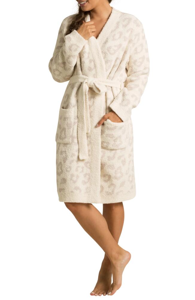 barefoot dreams CozyChic Robe in Cream/Stone Cover