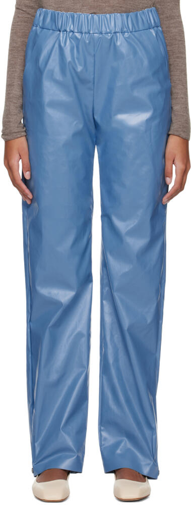 KASSL Editions Blue Oil Trousers Cover