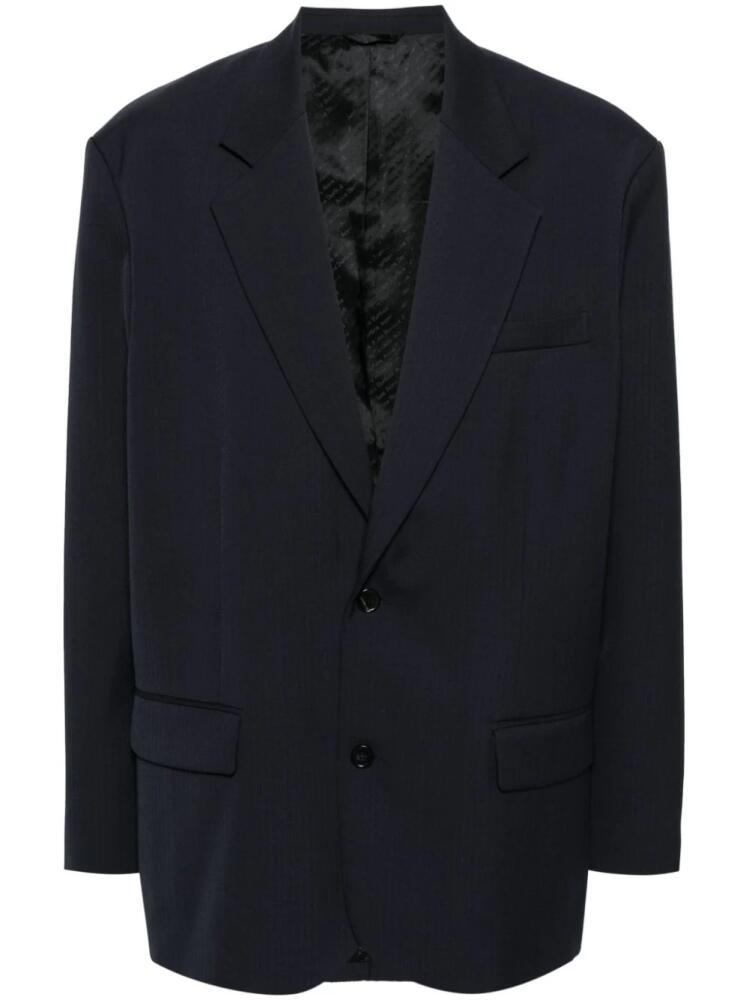 Acne Studios single-breasted blazer - Blue Cover