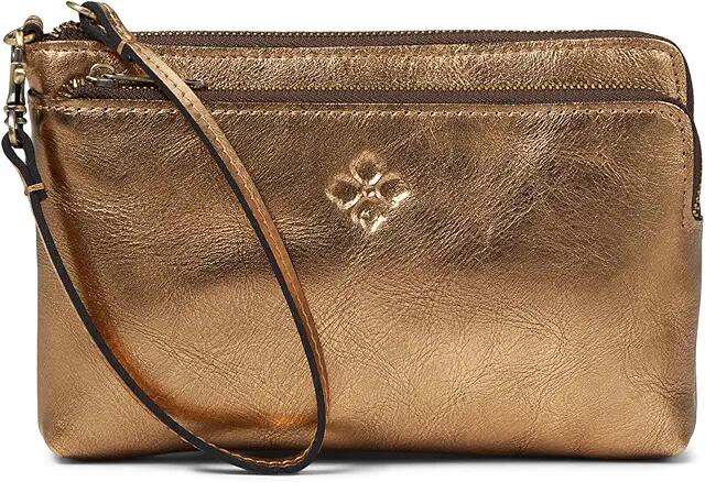 Patricia Nash Varone Wristlet (Antique Bronze) Handbags Cover