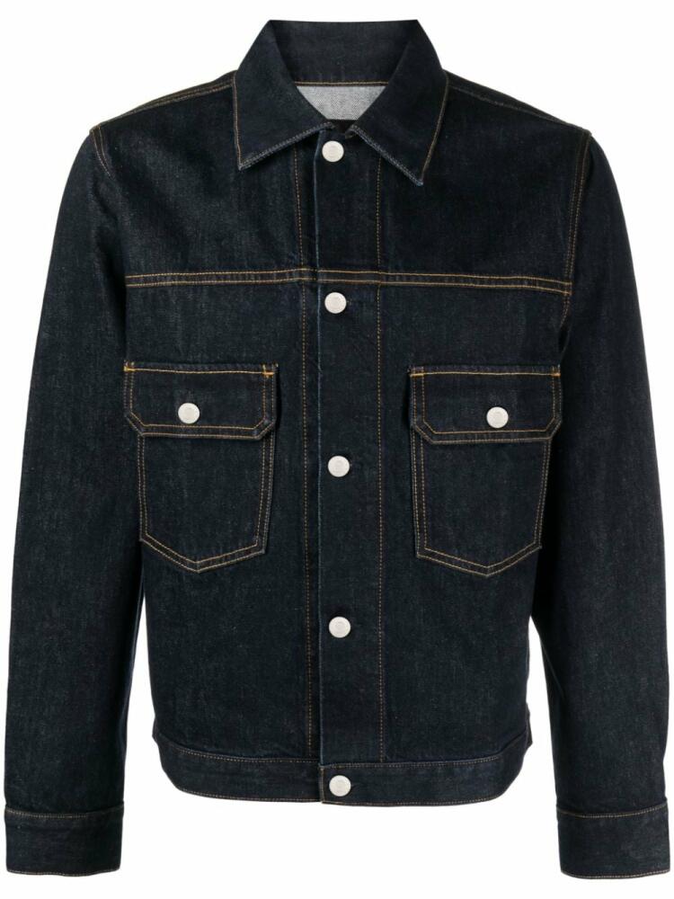 Helmut Lang button-up denim jacket - Blue Cover