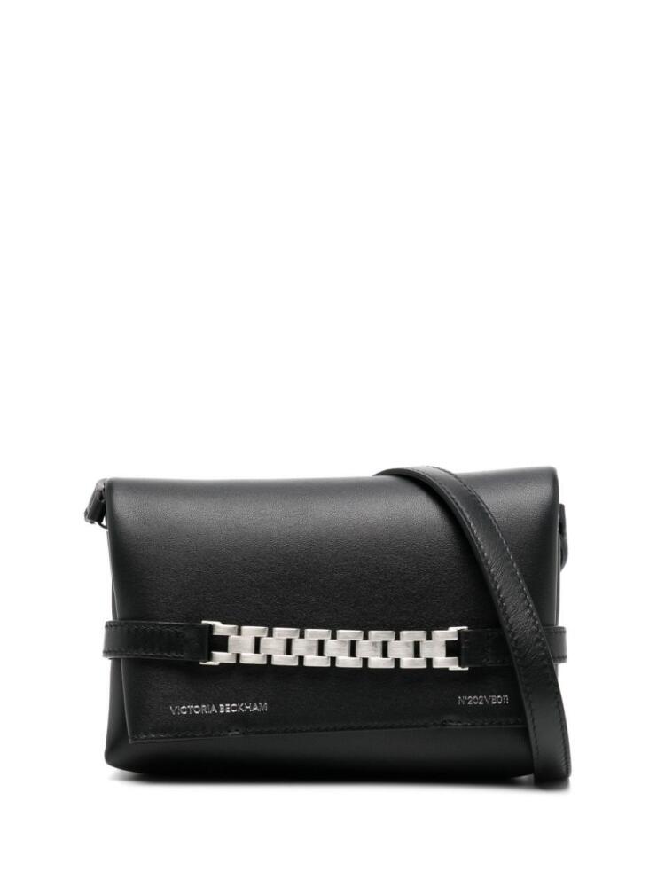 Victoria Beckham mini chain pouch crossbody bag - Black Cover