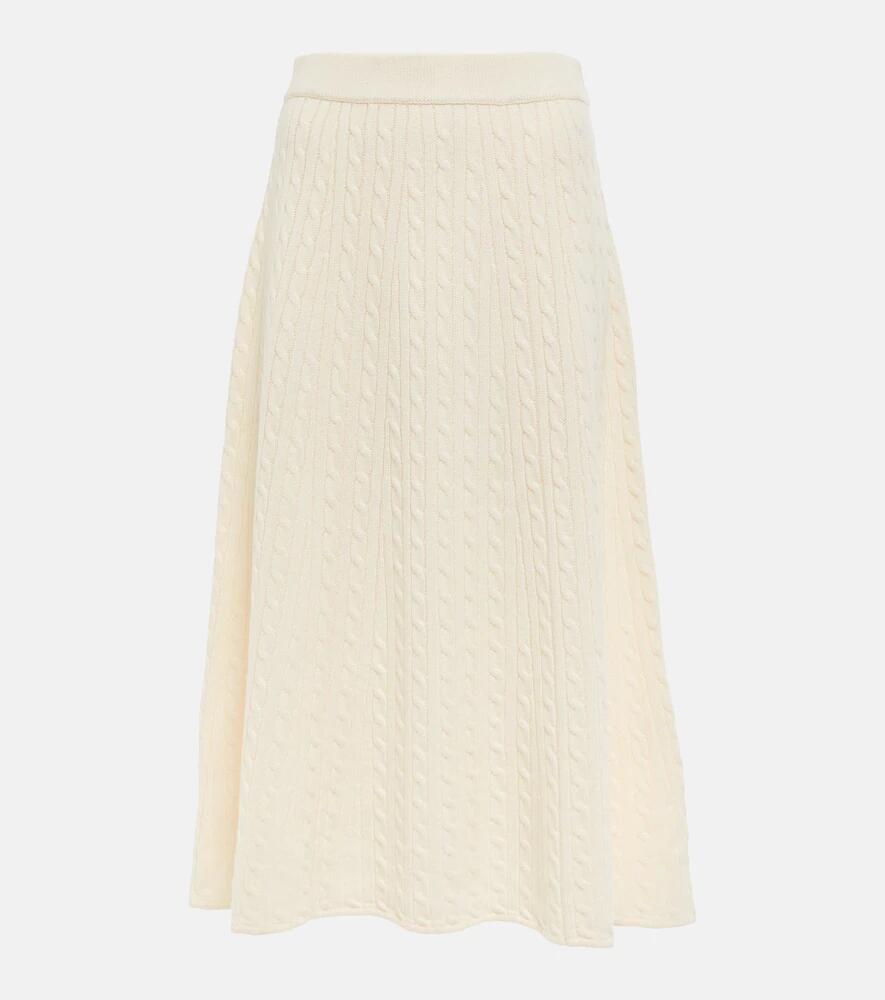 CO Ribbed-knit cashmere skirt Cover