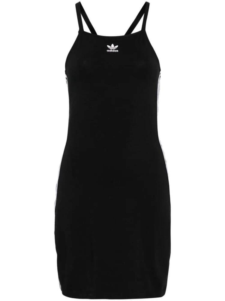 adidas 3-stripe jersey minidress - Black Cover