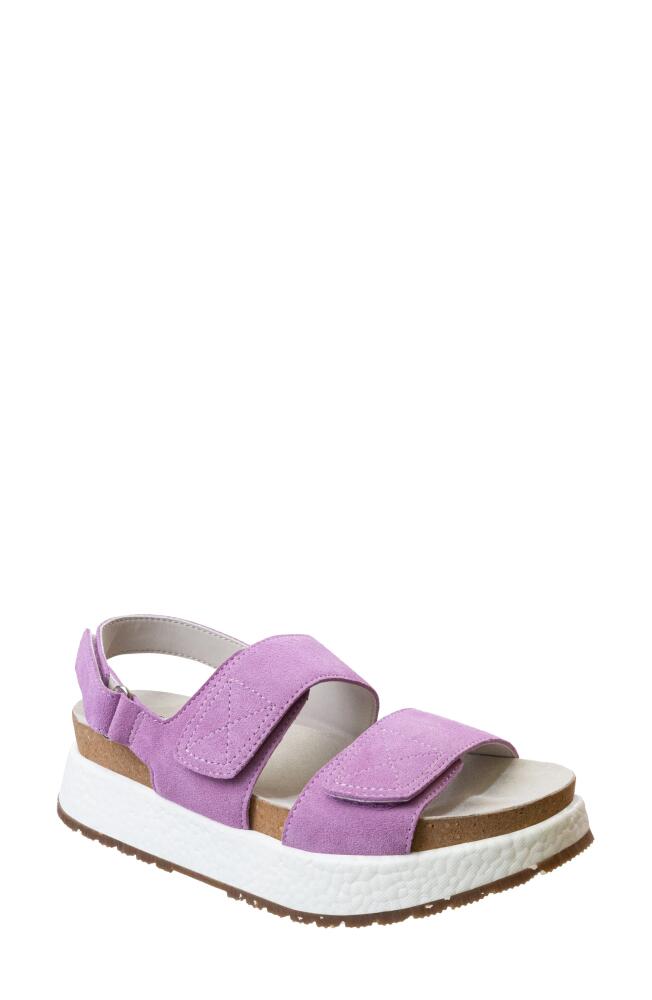 OTBT Wandering Slingback Platform Sandal in Lavender Cover