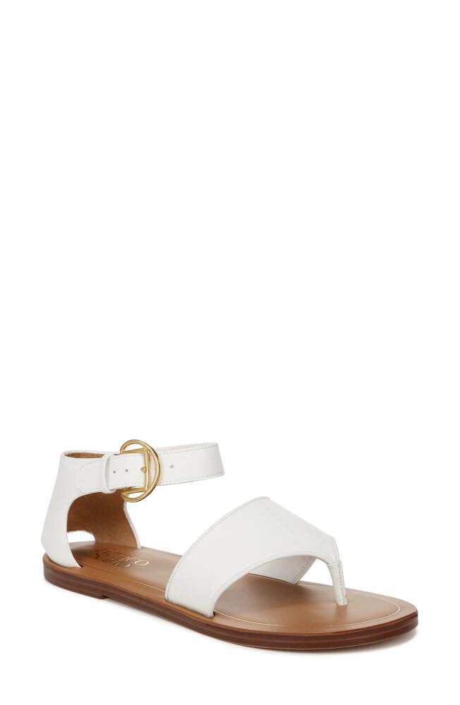 Franco Sarto Ruth Ankle Strap Sandal in White Cover