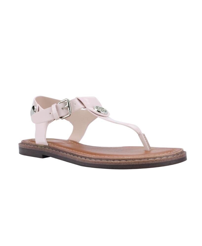 Tommy Hilfiger Women's Bennia Thong Flat Sandals - Light Pink Cover