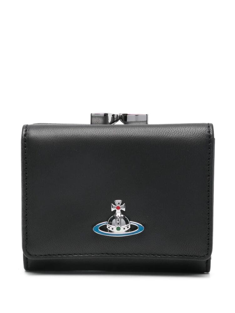 Vivienne Westwood small Frame wallet - Black Cover