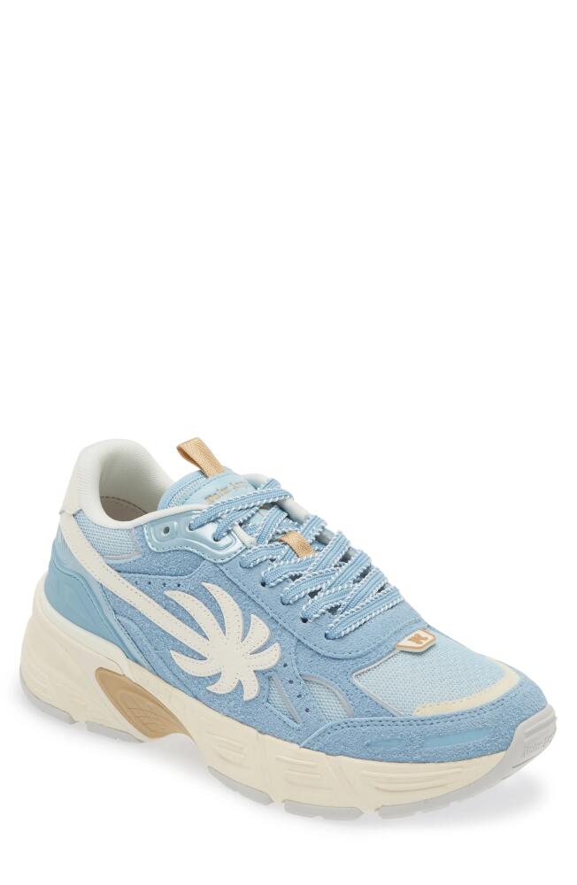 Palm Angels The Palm Runner Sneaker in Light Blue Cover