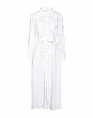 Front Street 8 Woman Midi dress White Lyocell Cover