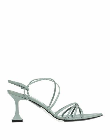 Giampaolo Viozzi Sandal Woman Sandals Sage green Soft Leather Cover