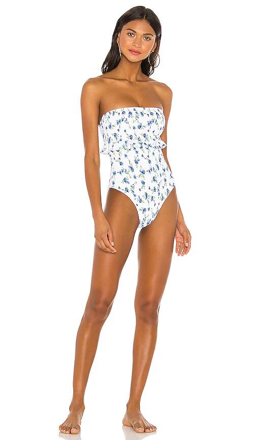 Tularosa Poppy One Piece in White Cover