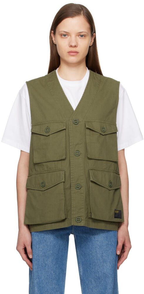 Carhartt Work In Progress Green Unity Vest Cover