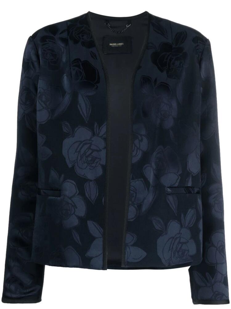 Rachel Comey Kitson floral-jacquard blazer - Blue Cover