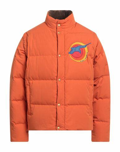 Holubar Man Puffer Orange Cotton, Nylon Cover