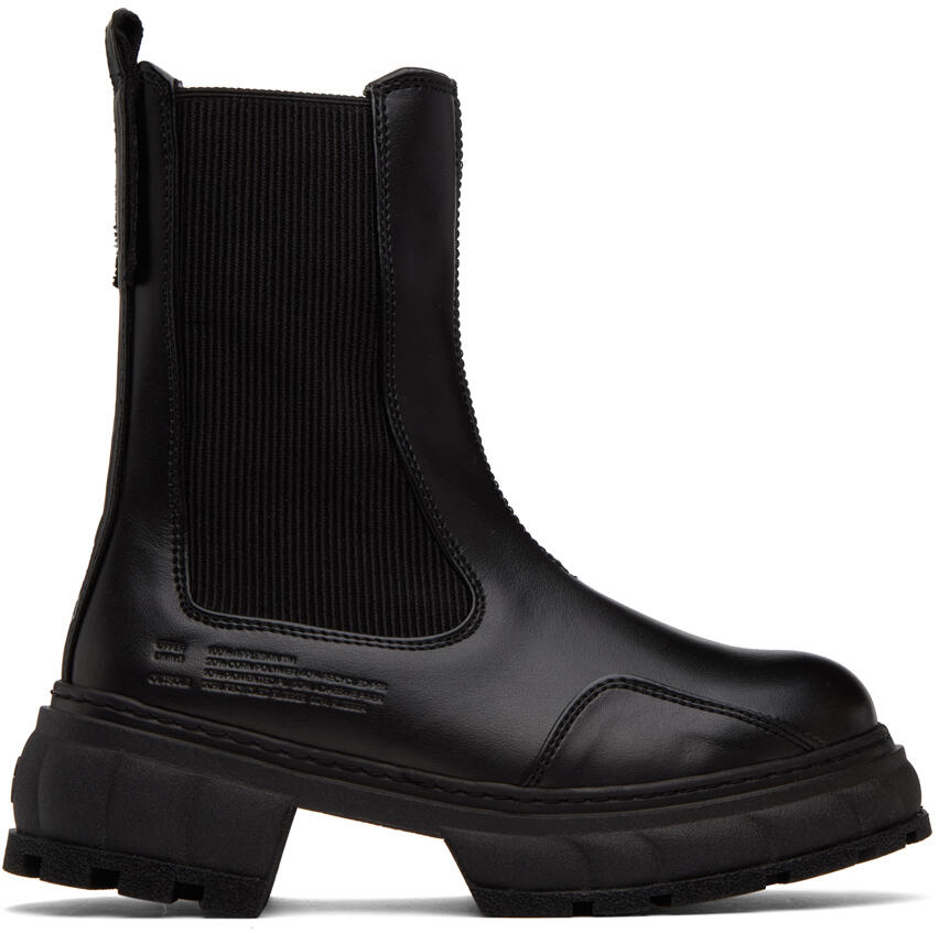 Virón Black Paradigm Chelsea Boots Cover