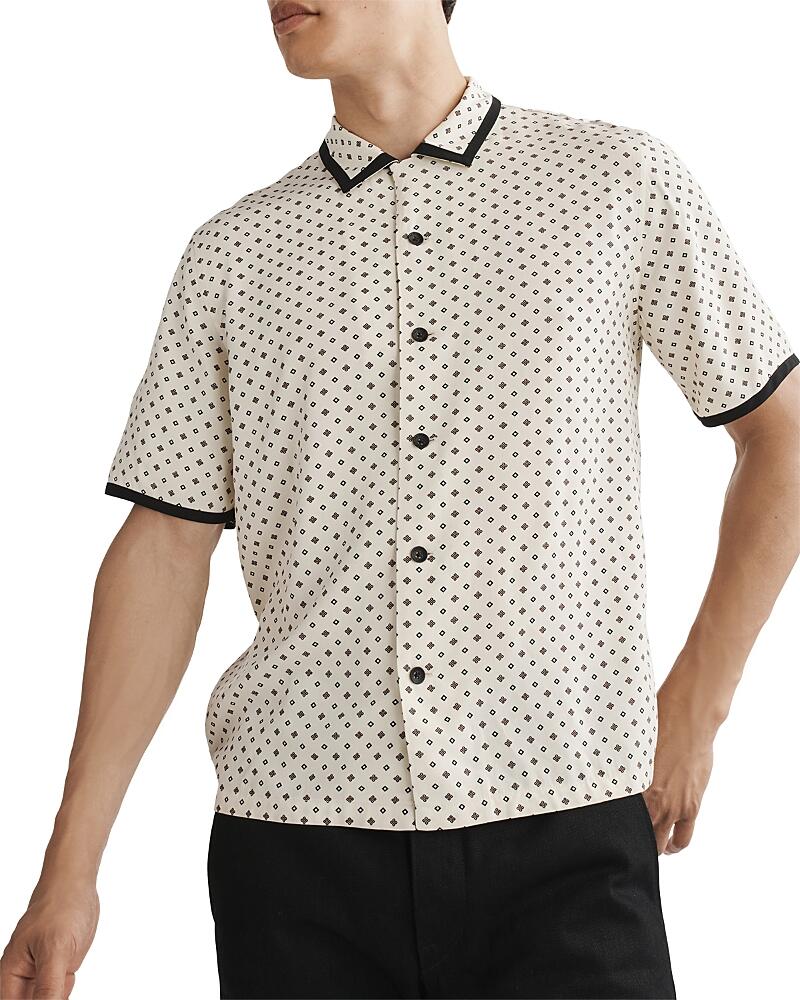 rag & bone Geometric Print Avery Shirt Cover