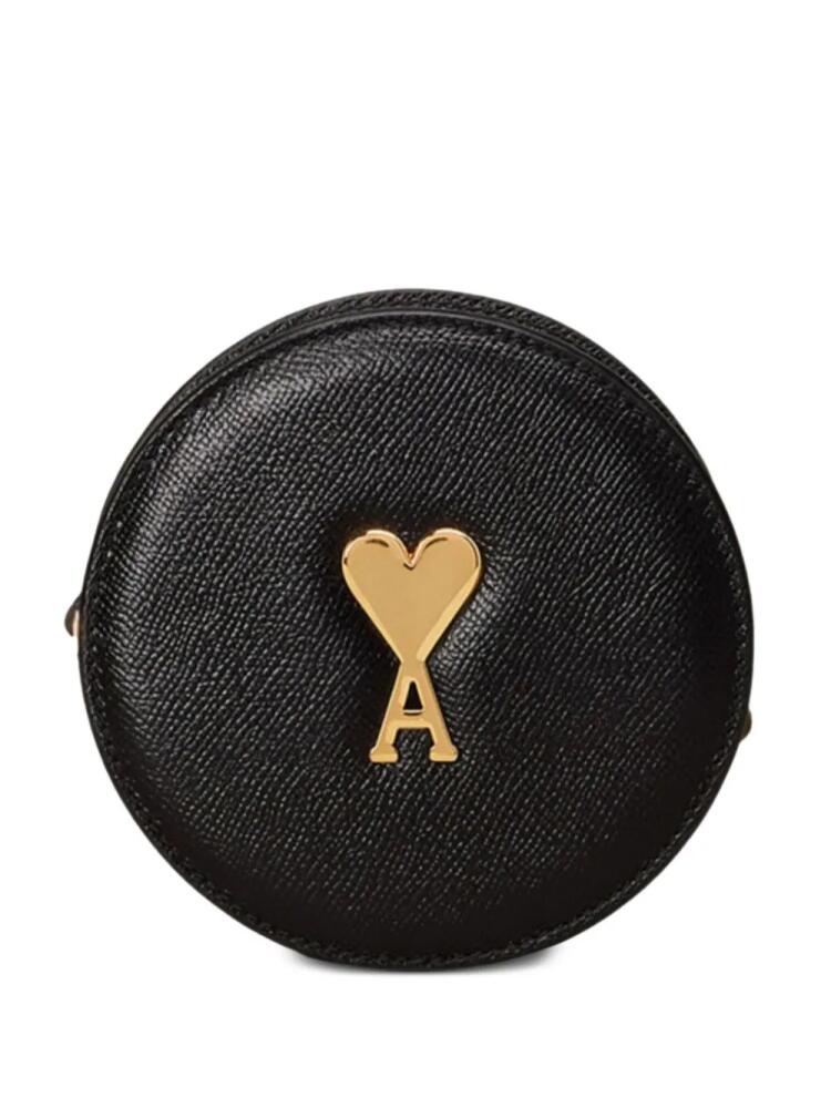 AMI Paris Paris Paris round crossbody bag - Black Cover