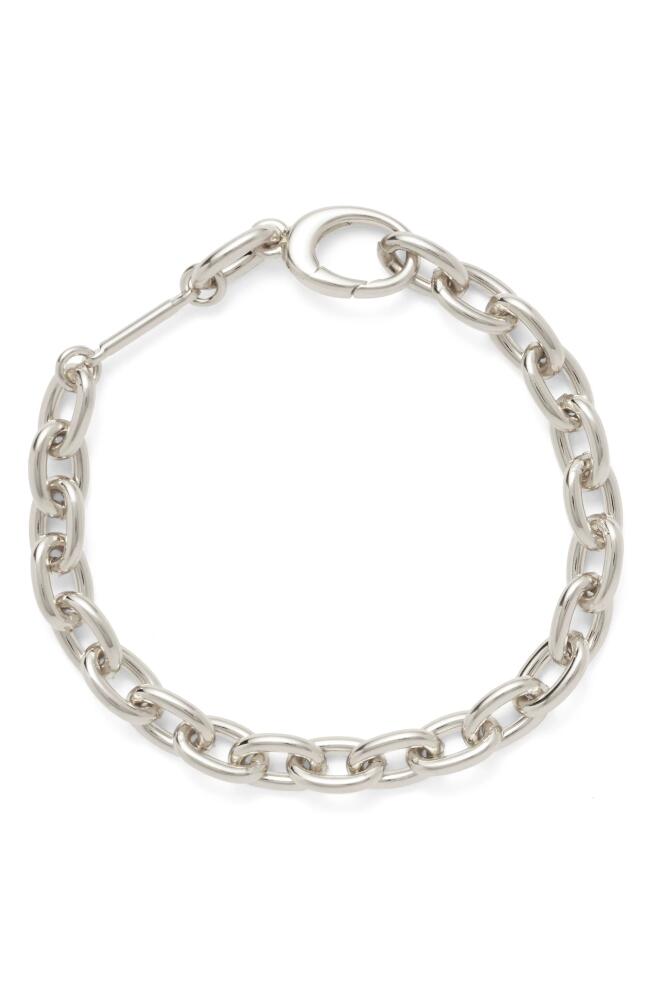 Lady Grey Margot Chain Bracelet in Silver/Pearl Cover