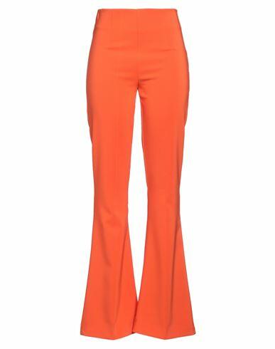 Imperial Woman Pants Orange Polyester, Elastane Cover