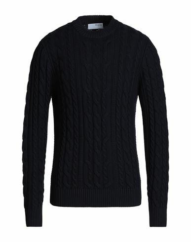 Selected Homme Man Sweater Navy blue Organic cotton, Cotton Cover