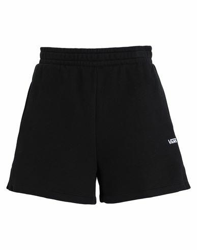 Vans Wm Comfycush Fleece Short Wmn Woman Shorts & Bermuda Shorts Black Cotton, Polyester Cover