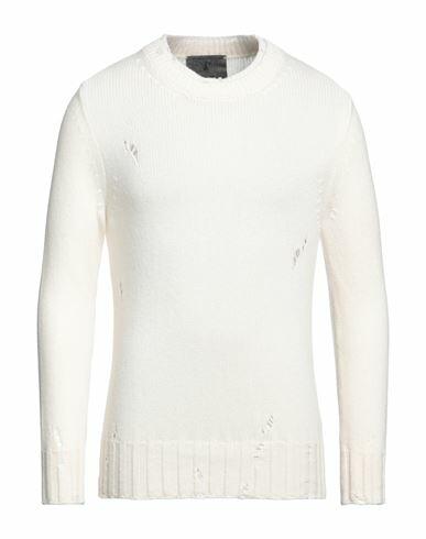 Messagerie Man Sweater Ivory Virgin Wool, Viscose, Nylon, Cashmere Cover