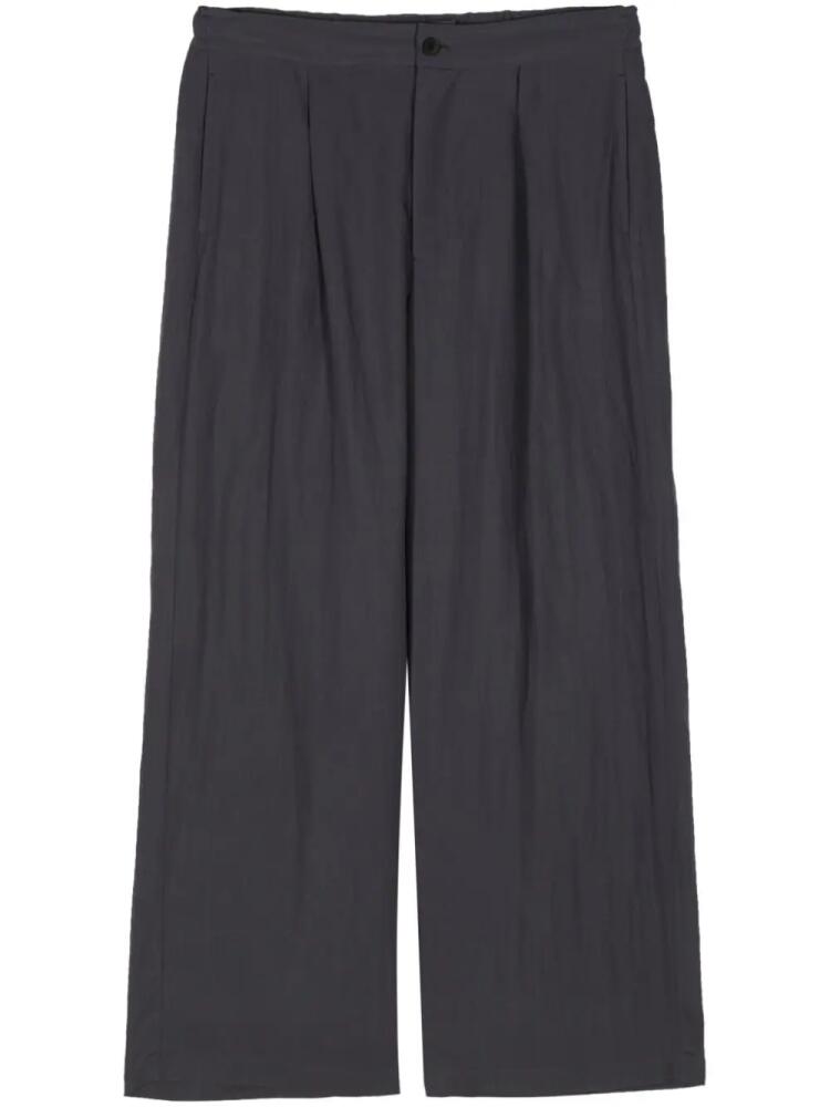 Attachment wide-leg trousers - Grey Cover