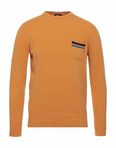 04651/a Trip In A Bag Man Sweater Orange Cotton, Nylon Cover