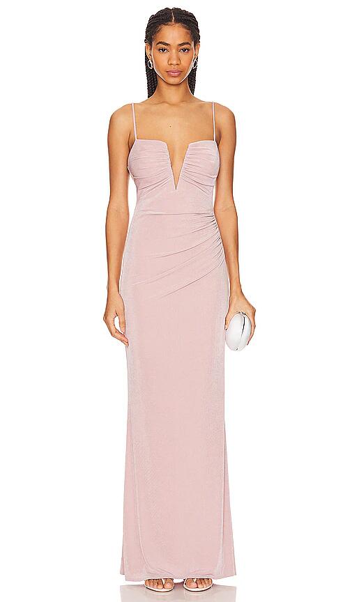 Katie May Erykah Gown in Mauve Cover