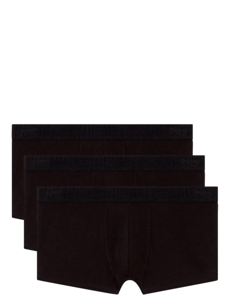 Diesel Umbx-Damien boxer briefs (pack of three) - Black Cover