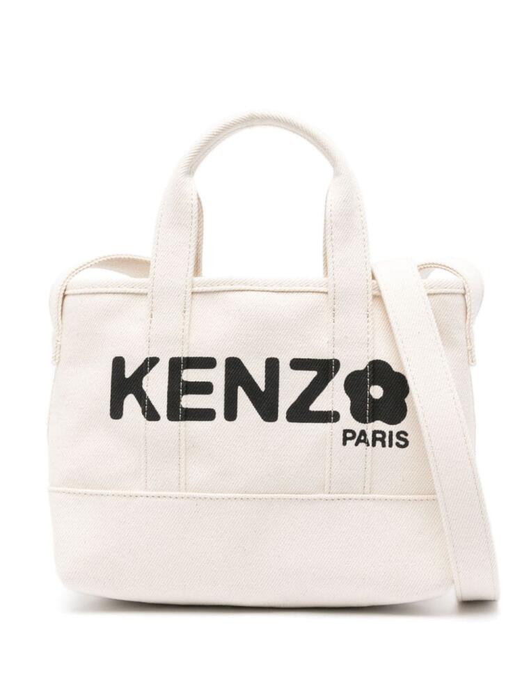 Kenzo small Kenzo Utility tote bag - White Cover