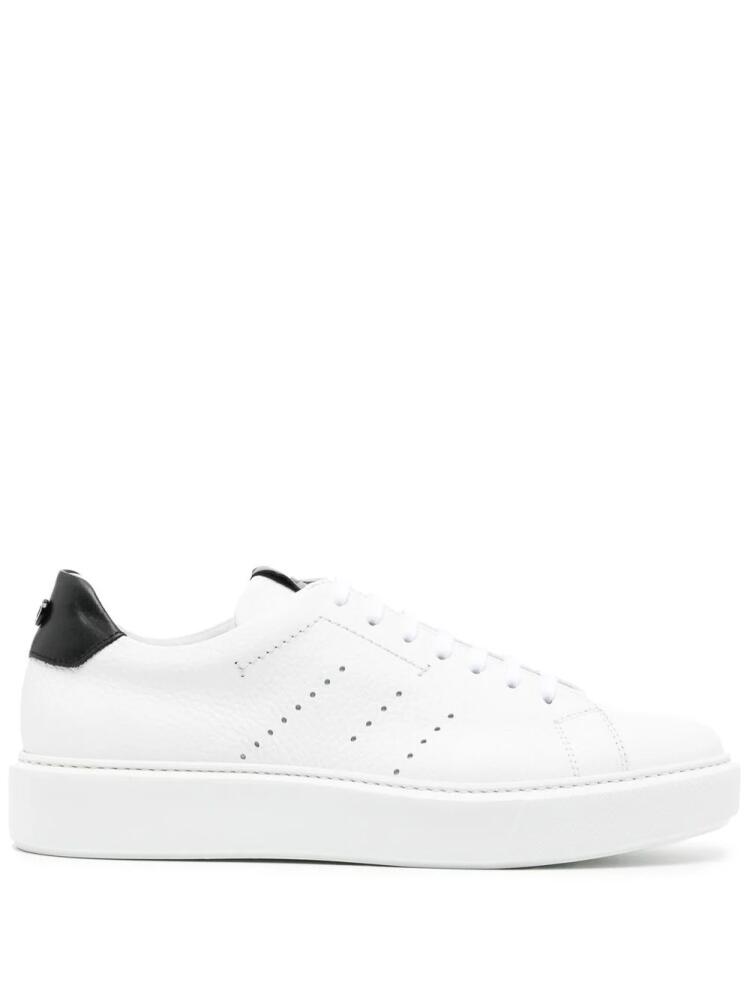 Barrett colour-block tongue sneakers - White Cover