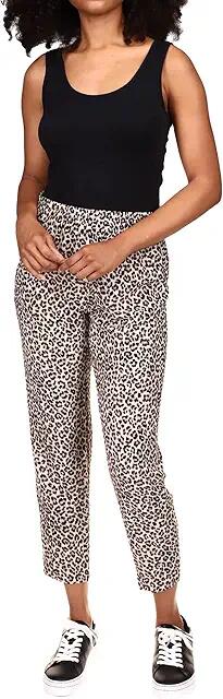 MICHAEL Michael Kors Cheetah Pull-On Pants (Dune) Women's Clothing Cover