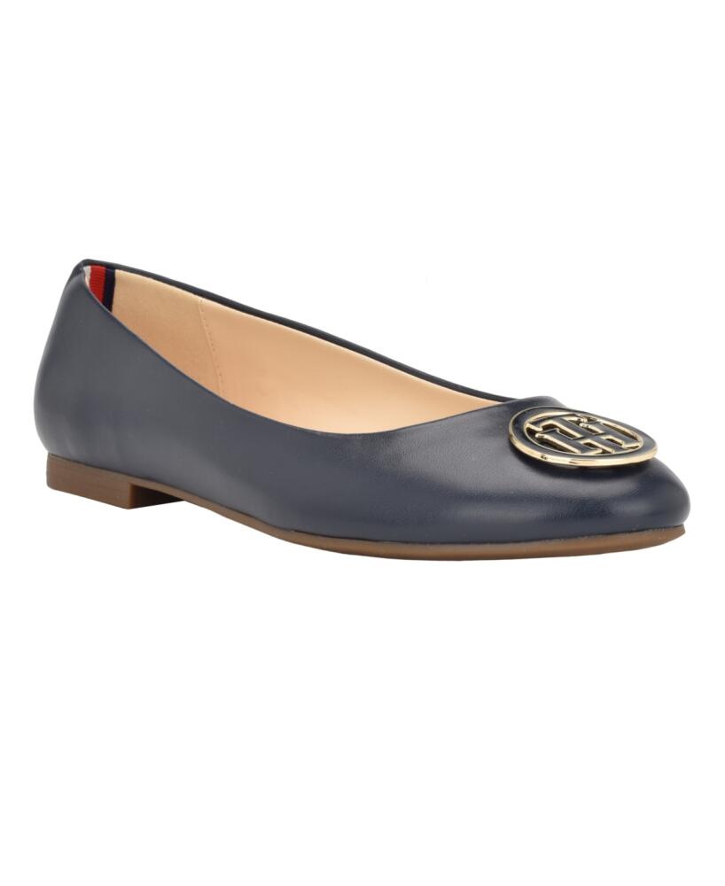 Tommy Hilfiger Women's Ganimay Classic Ballet Flats - Dark Blue Cover