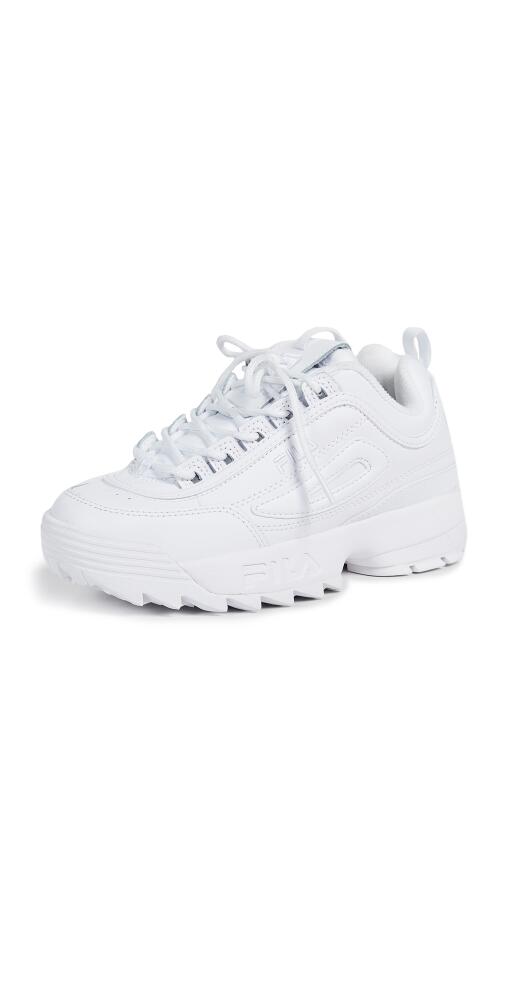 Fila Disruptor II Premium Sneaker White/White/White Cover