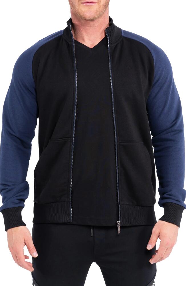 Maceoo Blueside Black Zip Jacket Cover