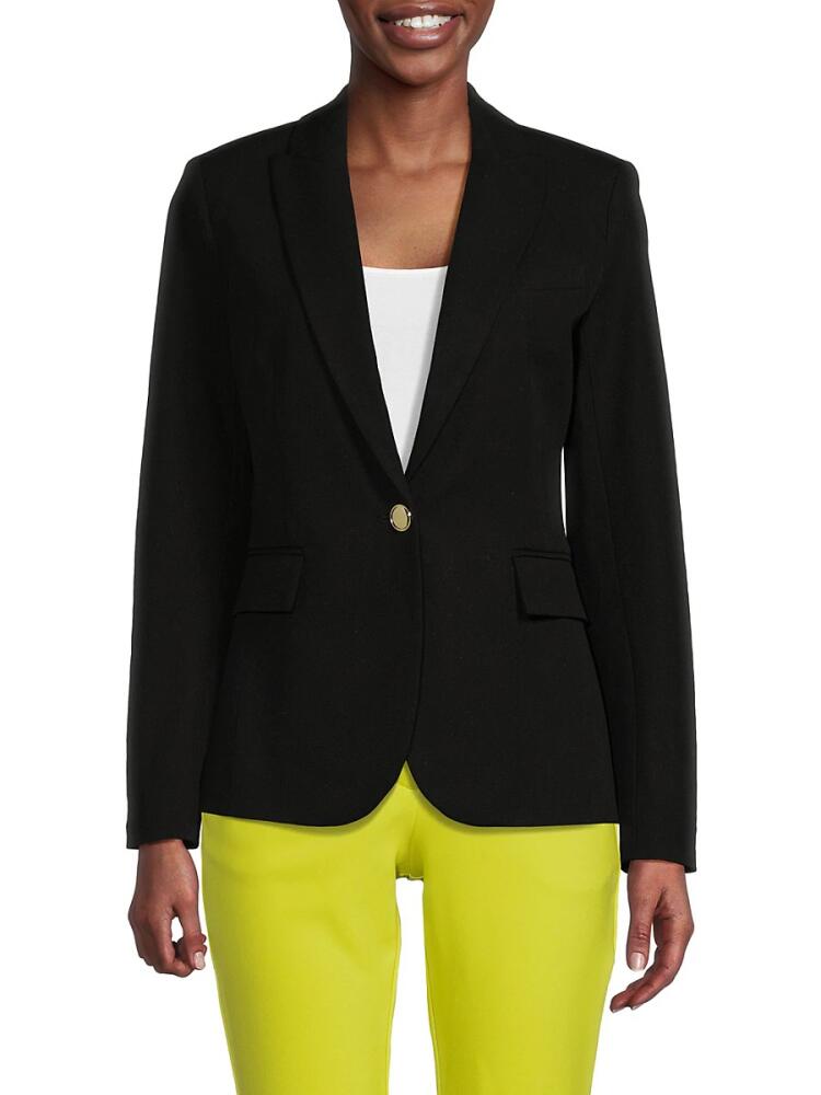 Derek Lam 10 Crosby Women's Allie Single Breasted Blazer - Black Cover