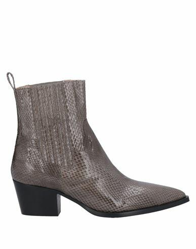 Malìparmi Woman Ankle boots Lead Soft Leather Cover