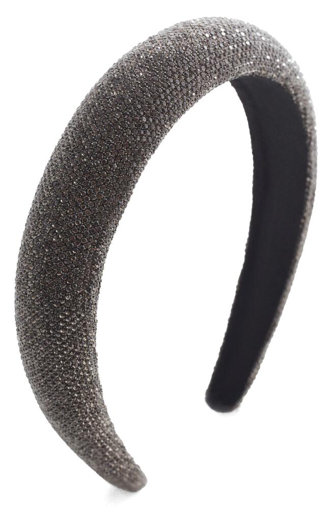 MANGO Crystal Headband in Grey Cover