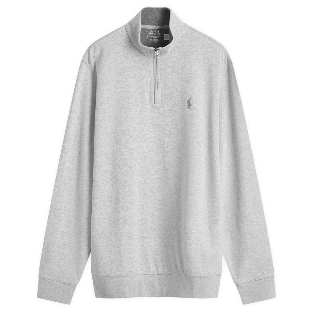 Polo Ralph Lauren Men's Quarter Zip Sweat in Andover Heather Cover