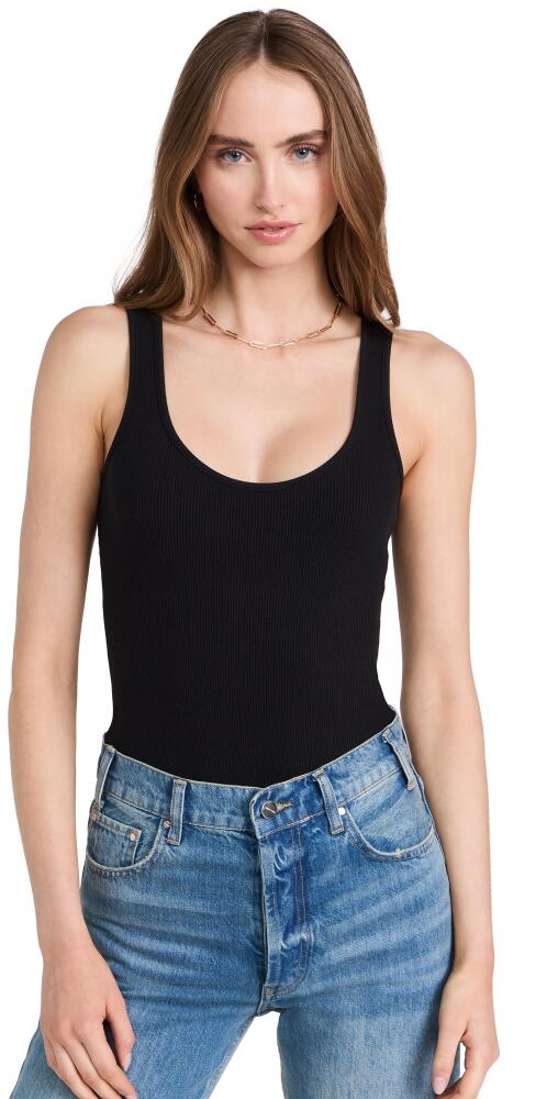 L'AGENCE Nica Scoop NK Tank Bodysuit Black Cover