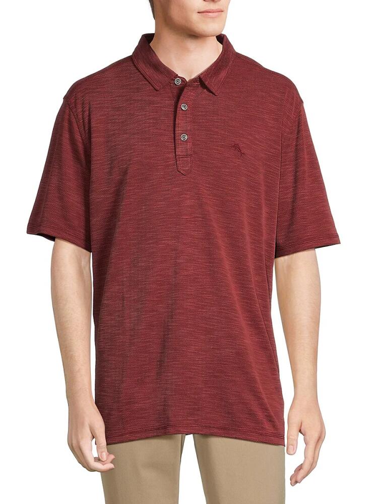 Tommy Bahama Men's Le Cruz Oversized Polo - Rhumba Red Cover