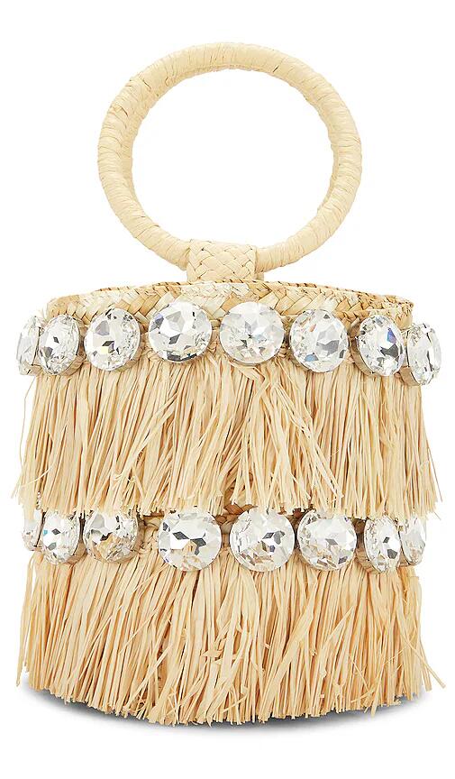 BTB Los Angeles Liv Bucket Bag in Beige Cover