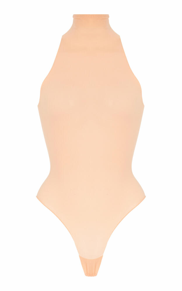 ALAA - Sleeveless Stretch-Nylon Bodysuit - Neutral Cover