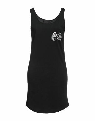 Massimo Sabbadin Woman Mini dress Black Cotton Cover