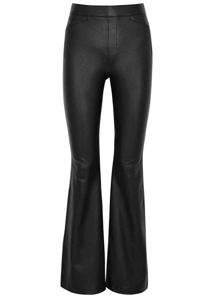 Spanx Leather Like Flare Trouser - Black Cover