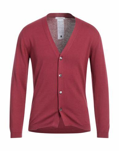 Bellwood Man Cardigan Garnet Cotton Cover